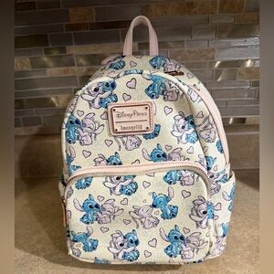 Loungefly Disney Stitch & Angel Backpack